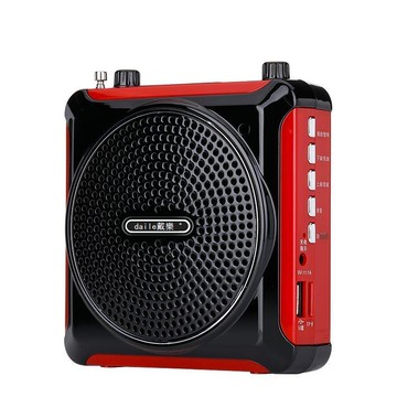 戴樂Q6小蜜蜂教學擴音器無線藍牙麥克風錄音喇叭老年人聽戲唱戲機 h7111