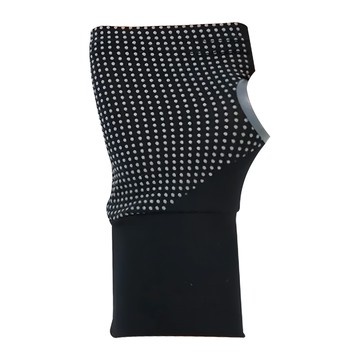 MEGA 美高 COOUV 防曬透氣無指手套 UPF50+ 紫外線遮蔽率達99.9%以上  黑色  1個  單一尺寸