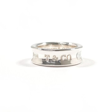【日本直送 二手美品】蒂芙尼 戒指 13.5 號 1837 Medium 中版 TIFFANY&Co. 925 銀飾 配件 已完成新品拋光