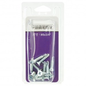 543平頭鑽尾螺絲#8x3/4"