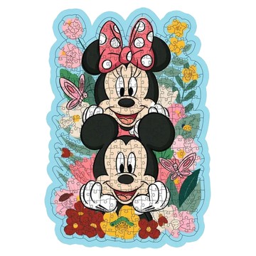 維寶 300片 迪士尼木拼圖 米奇米妮 益智玩具  1個