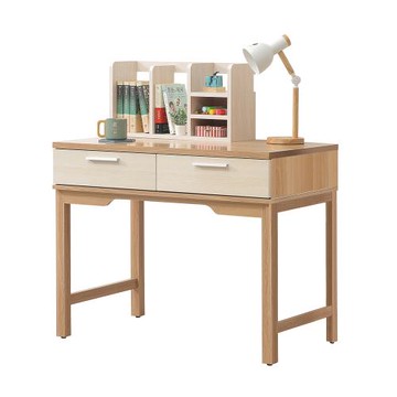 【唯熙傢俱】喬莉原木雙色3.3尺書桌