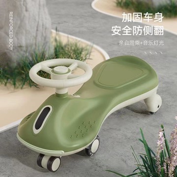 【台灣公司貨】免運 扭扭車雙人加長版靜音輪清倉親子可坐1-12歲音樂燈光寶寶生日禮物