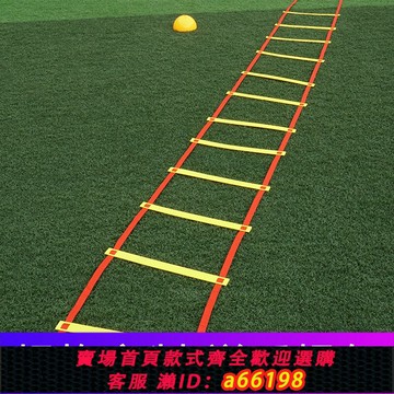 【台灣公司 可開發票】足球訓練器材繩梯軟梯跳格梯敏捷梯籃球輔助訓練跆拳道體能裝備