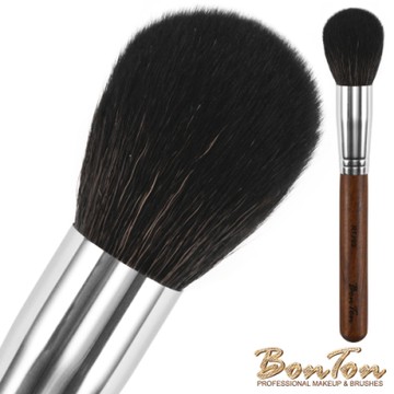 BonTon 原木系列 圓形腮紅刷RTJ03 特級尖峰羊毛