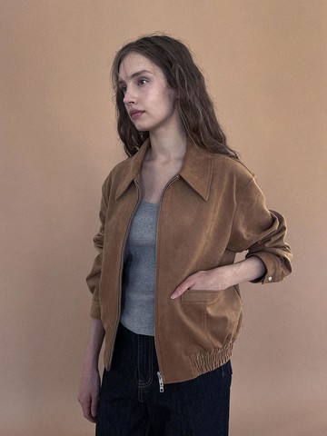 Classic Suede Blouson