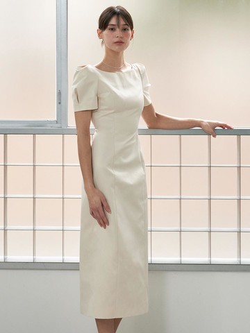 Emma Boat Neck Dress - 2 Color