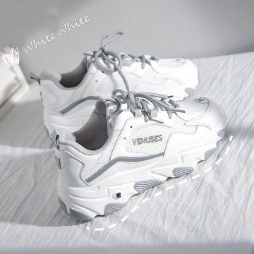 網紅老爹鞋女ins潮春季新款百搭小白運動鞋春夏款休閑女鞋子