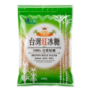 YASASHII 優 台灣紅冰糖  600g  1包