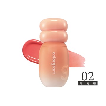 colorgram可麗格朗 果醬柔霧持色唇釉-02葡萄柚