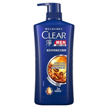 CLEAR 淨 男士去屑洗髮乳 強韌健髮淨爽型  750g  1瓶