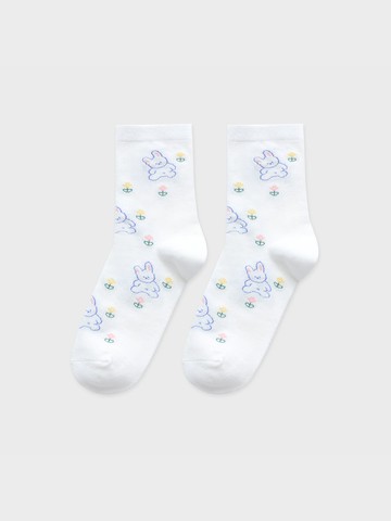 CHRISTINE MESH, 兔子圖案襪子