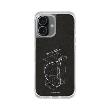 iPhone 17 ClearX (MagSafe 兼容) 晶透白 - Sketch Factory - 經典洋芋片