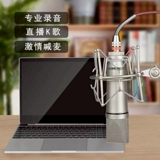 【特價出清便宜賣】U87造型 直播麥克風 中振膜大振膜 美音秀秀 電容麥克風