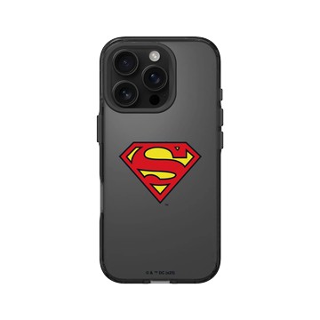 iPhone 16 Pro Clear 酷墨灰 - Superman - Superman-經典LOGO