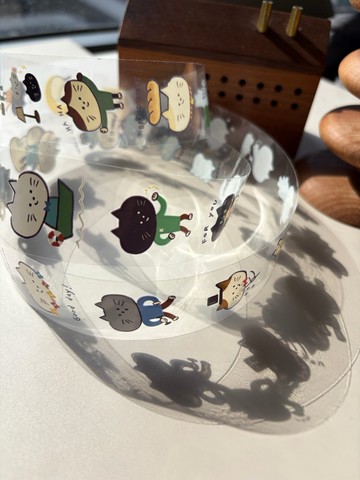 補貨到 貓咪鄰居 亮面PET膠帶 27隻不同圖案 一個循環90cm