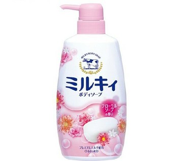 牛奶石鹼 牛奶精華沐浴乳 玫瑰花香