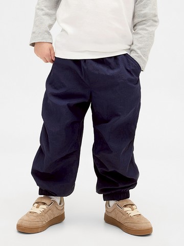 男幼童裝 鬆緊運動褲-海軍藍