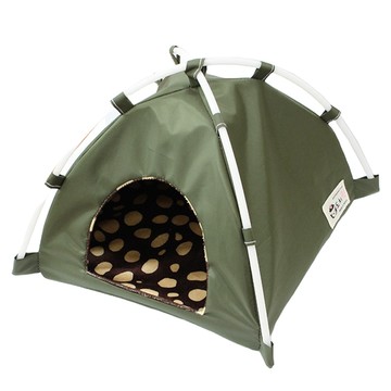 dochiqueen 軍事風刺蝟帳篷小窩  1個  綠色