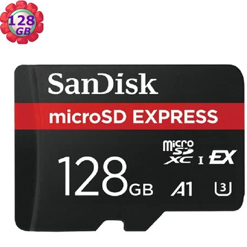 SanDisk 128GB microSD Express 880MB/s SDSQXFN-128G 記憶卡｜APP賺6%點數回饋