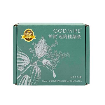 GODMIRE 神賞 冠肉桂葉茶 3.5g 12包 台灣在地草本茶飲  1盒