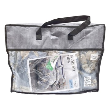 LoveCity 寢城之戀 50支100%萊賽爾天絲兩用被床包組 台灣製  雙人  床包 + 枕套 2個 + 兩用被  幽蘭藍