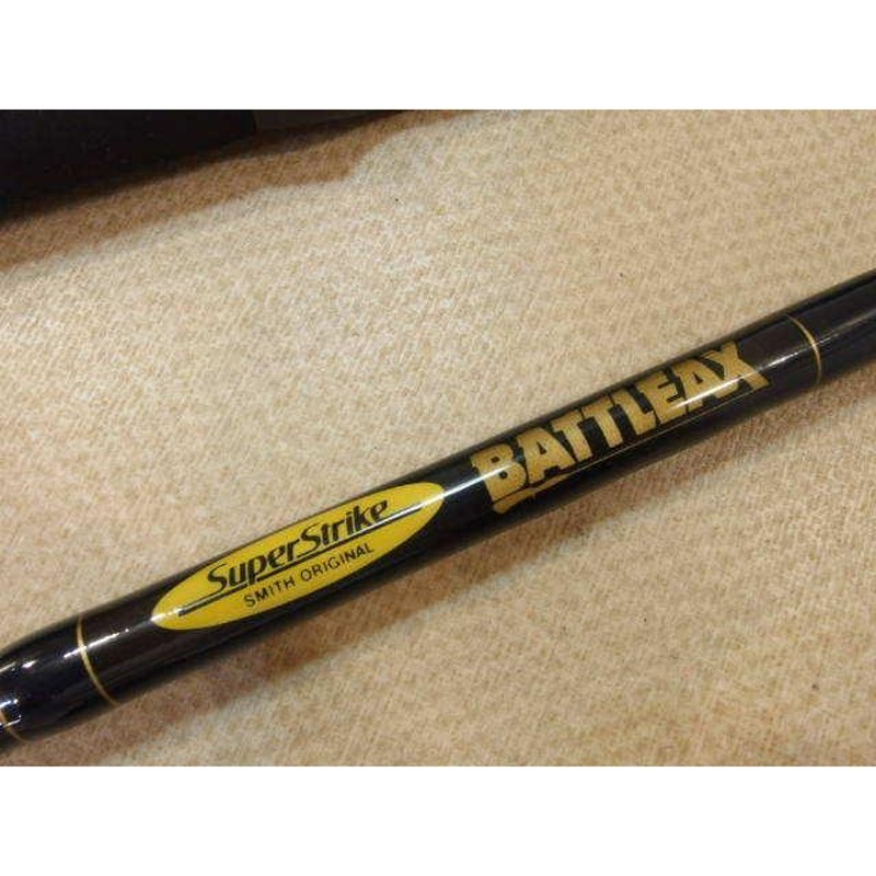 スミス スーパーストライク バトラックス BAT-76 ヘビーカバー 雷魚にも BATTLEAX 1ピース ベイトロッド オールド バスロッド  (20250 | LINEブランドカタログ