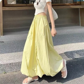 🌟新店優惠🌟2025年多色可選韓版寬松春夏季爆款花苞裙