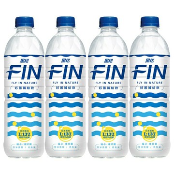 黑松 FIN好菌補給飲(580ml*4瓶/組) [大買家]