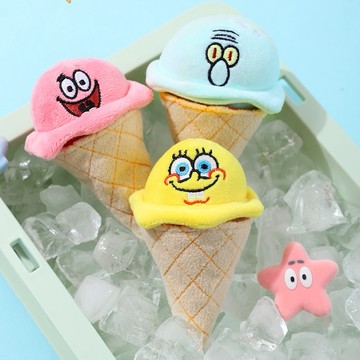 喵小元∣海綿寶寶系列冰淇淋寵物玩具