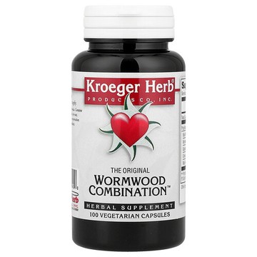 Kroeger Herb Co, 原始艾草組合™，100 粒素食膠囊