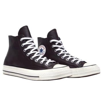 CONVERSE 匡威 男女款 CHUCK 70 HI BLACK/WHITE/EGRET 休閒鞋 A07200C  黑色  25.5cm