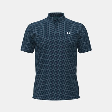 【UNDER ARMOUR】UA 男 T2G 印花短POLO_6012304-413