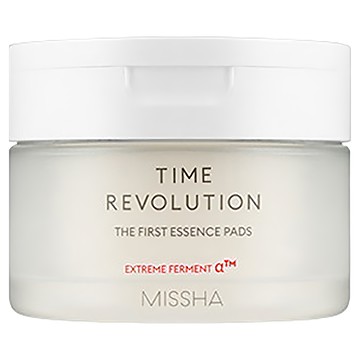 MISSHA 時光革命爽膚精華棉片75片 溫和去角質 深層滋養 方便攜帶  250ml  1罐