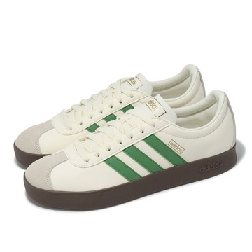 [ACS] adidas 休閒鞋 VL Court 2 男鞋 女鞋 米白 綠 焦糖底 復古 愛迪達 JH5061