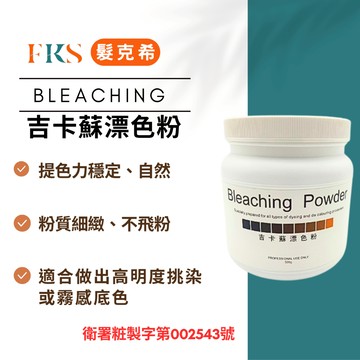 『髮克希』CHIKASY 吉卡蘇 漂色粉｜高效提色 × 低刺激 × 不膨脹｜專業沙龍用漂粉｜500g｜瑩澤