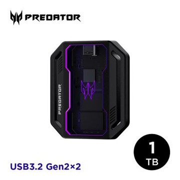 Acer Predator GP30 1TB RGB 電競款 行動固態硬碟