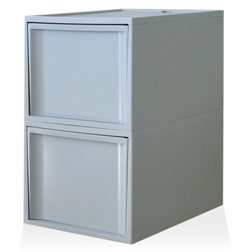 【RISU】北歐風堆疊抽屜櫃組(加大版) L -藍色