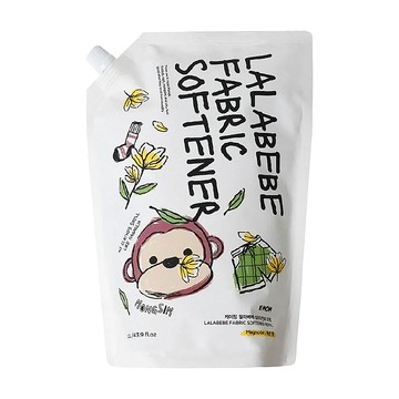 MOTHER-K K-MOM LALAPOPO 草本抗敏衣物柔軟精 漫步花園 補充包  1.3L  1包