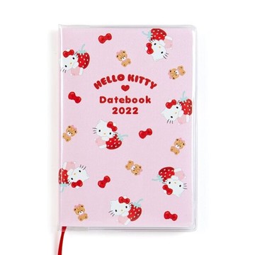 【震撼精品百貨】2022年 掛曆/年曆/手帳 日本三麗鷗  口袋行事曆 (粉色款)#74887 震撼日式精品百貨