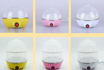110V/220V歐規美規蒸煮蛋器迷你蒸煮蛋機蒸包子蒸蛋羹egg boilers