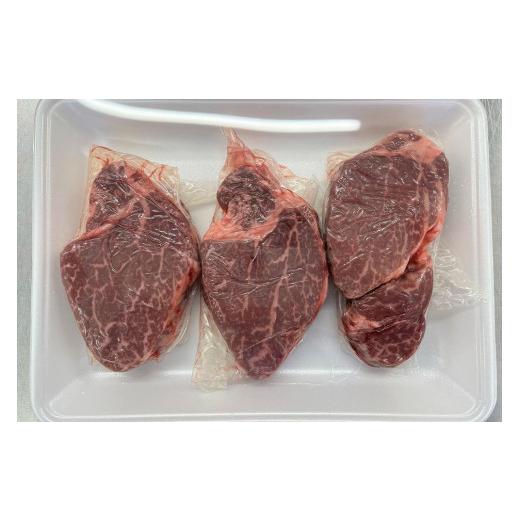 ふるさと納税 大分県 由布市 年内発送　ヒレステーキ 約450g（約150ｇ×3枚）｜肉質4等級以上 国産和牛