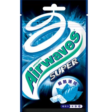 [家速配]Airwaves Super口香糖極酷薄荷
