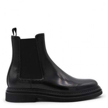 Dolce & Gabbana - Black Leather Boots 42