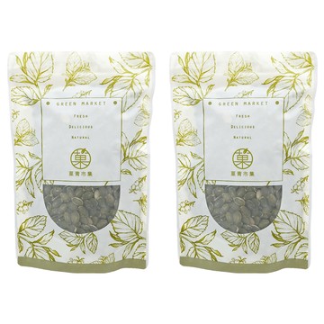 GreenMarket 菓青市集 生南瓜子  300g  2包