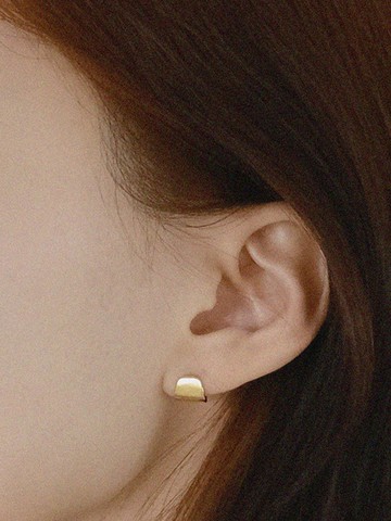 Gold Plated Sterling Silver Piccola Earring