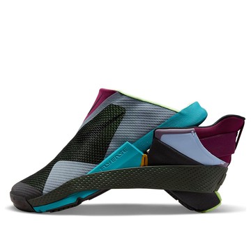 Nike GO FlyEase 'Black Lime Glow'