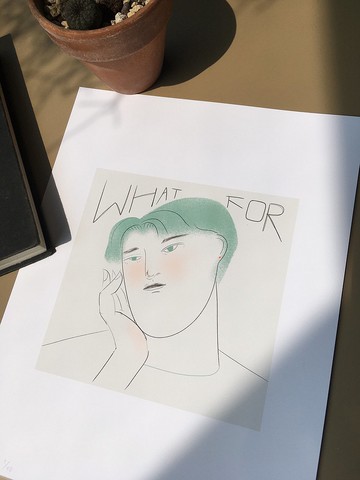 What For 限量插畫輸出品