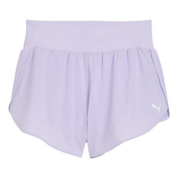 Puma 短褲 女裝 3吋 排汗 歐規 紫 52843146