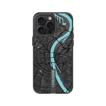 iPhone 15 Pro Max Clear 酷墨灰 - JOCR - Cologne (Black Logo)